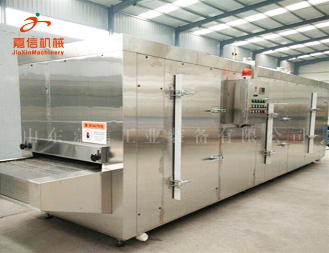 果蔬速(sù)凍隧道加工(gōng)生產線