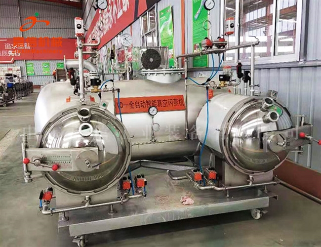 全（quán）自動果（guǒ）蔬脆片膨（péng）化生產（chǎn）線