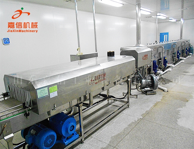 瓶裝、灌裝隧道（dào）式殺菌流水線