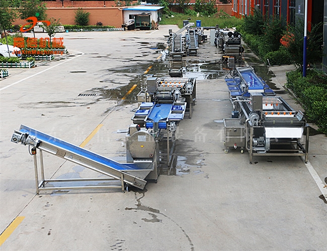 泡菜（cài）加（jiā）工生產線