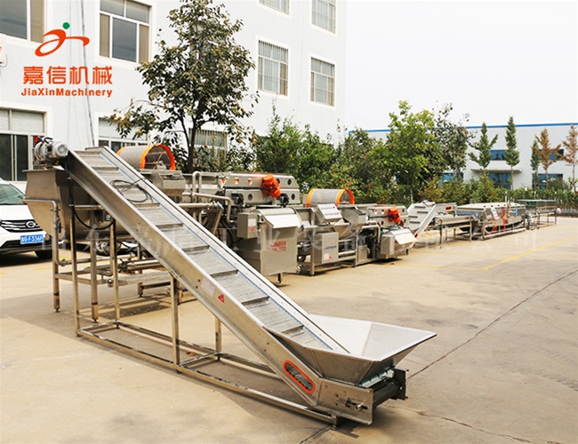 清洗\消毒\風幹流水線(淨菜\胡蘿卜\棗類)