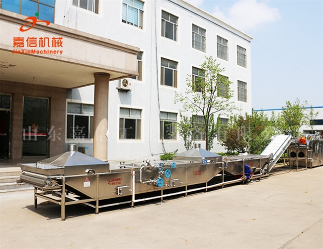 蔬菜(預煮)漂燙殺青流（liú）水線